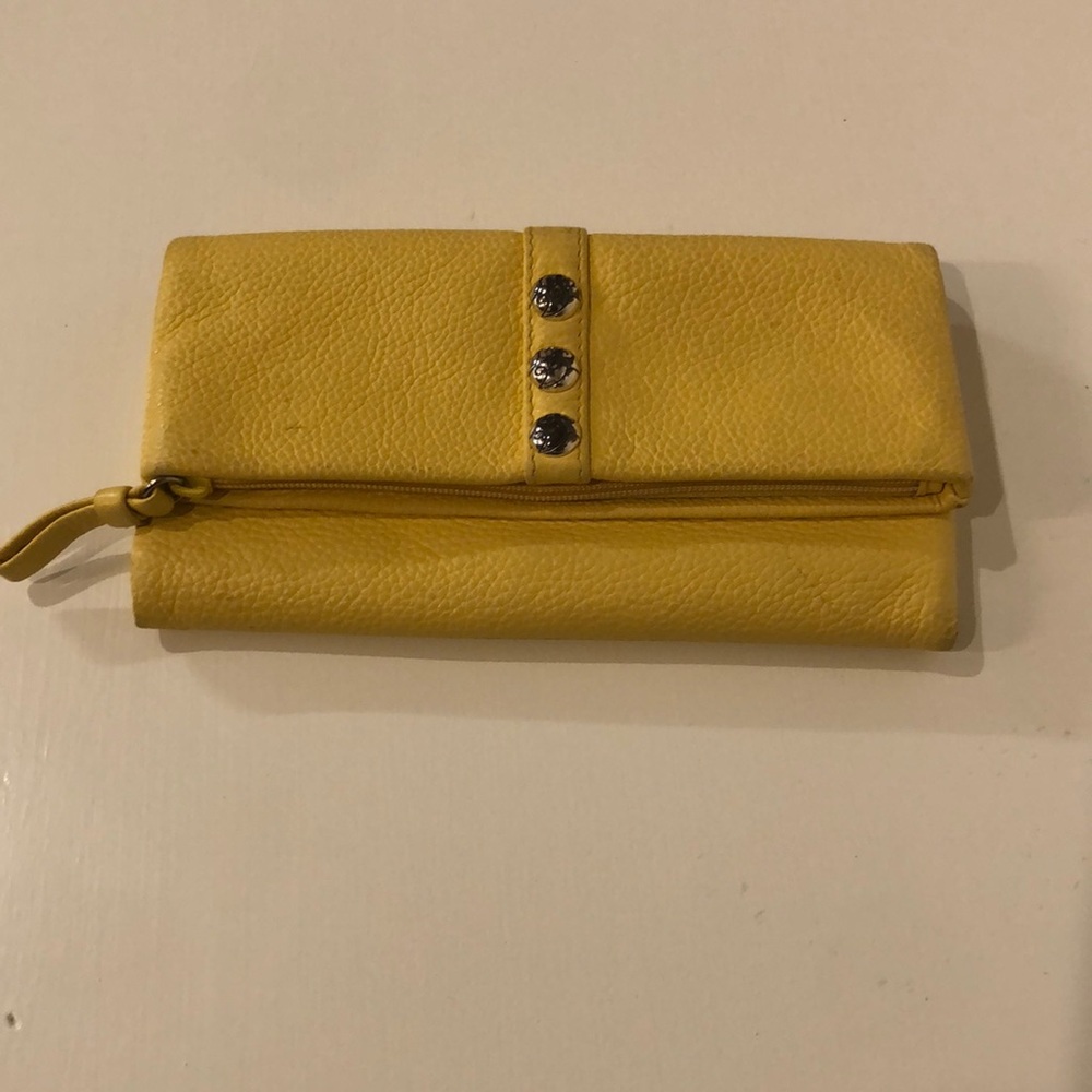 Brighton lemon yellow wallet